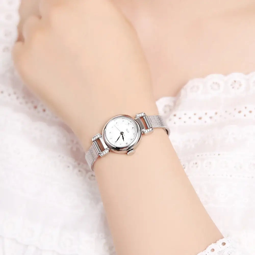 OST - Lovely Bouquet Silver Mesh Watch - OST - Watch - Harumio