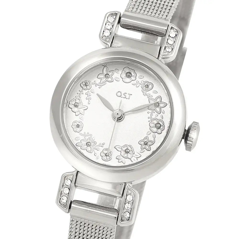 OST - Lovely Bouquet Silver Mesh Watch - OST - Watch - Harumio