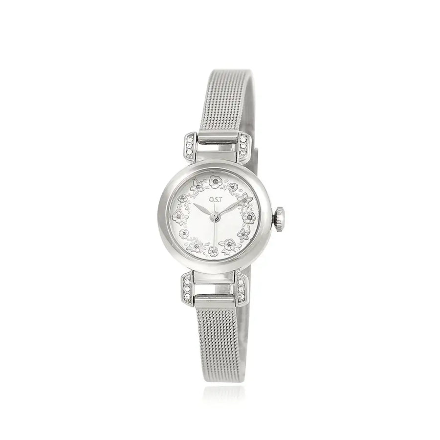 OST - Lovely Bouquet Silver Mesh Watch - OST - Watch - Harumio