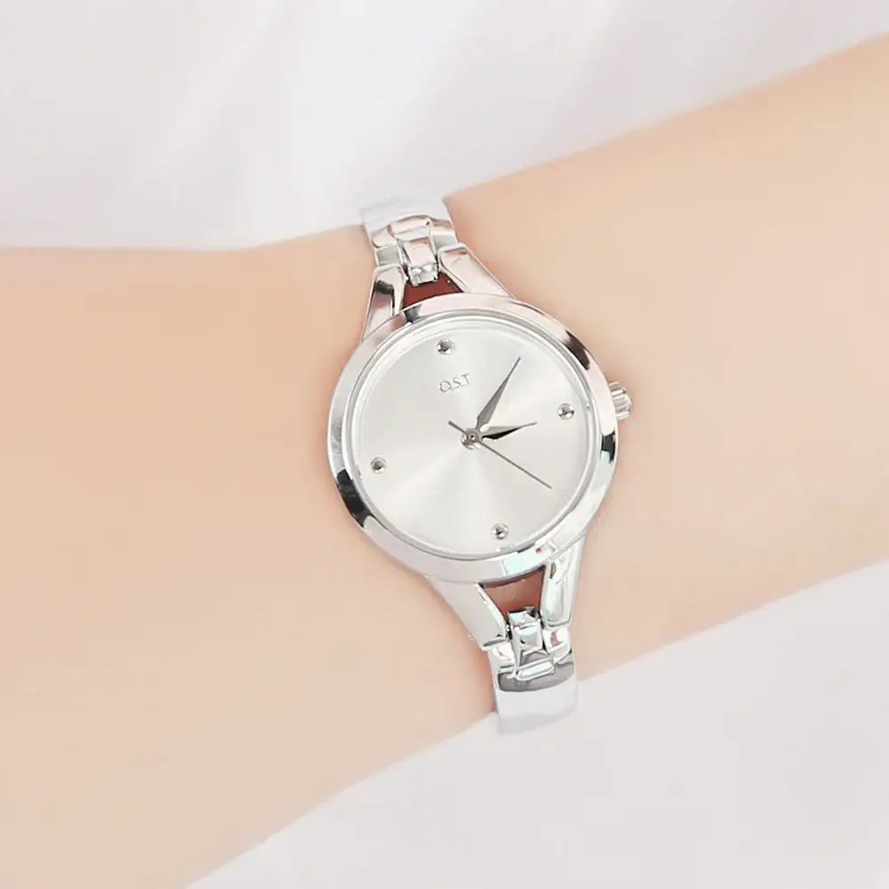 OST - Shiny Bezel Metal Watch - OST - Watch - Harumio