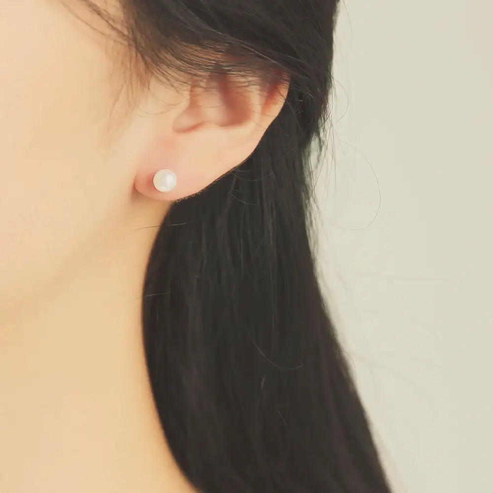 OST - Twinkle Long Chain Pearl Charm Unbalance Fashion Earrings - OST - Jewelry - Harumio