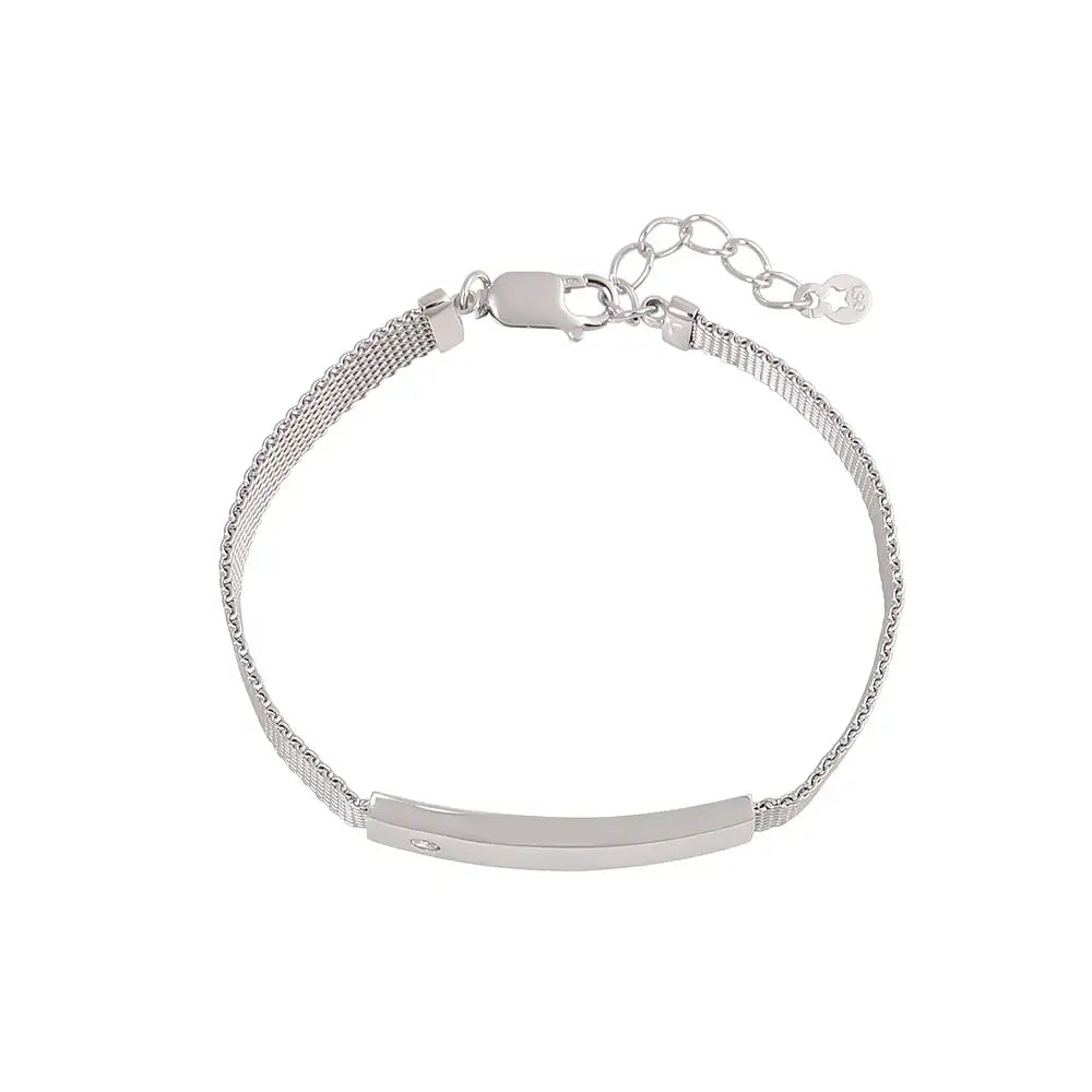 OST - Simple Slim Band Men's Couple Bracelet - OST - Jewelry - Harumio