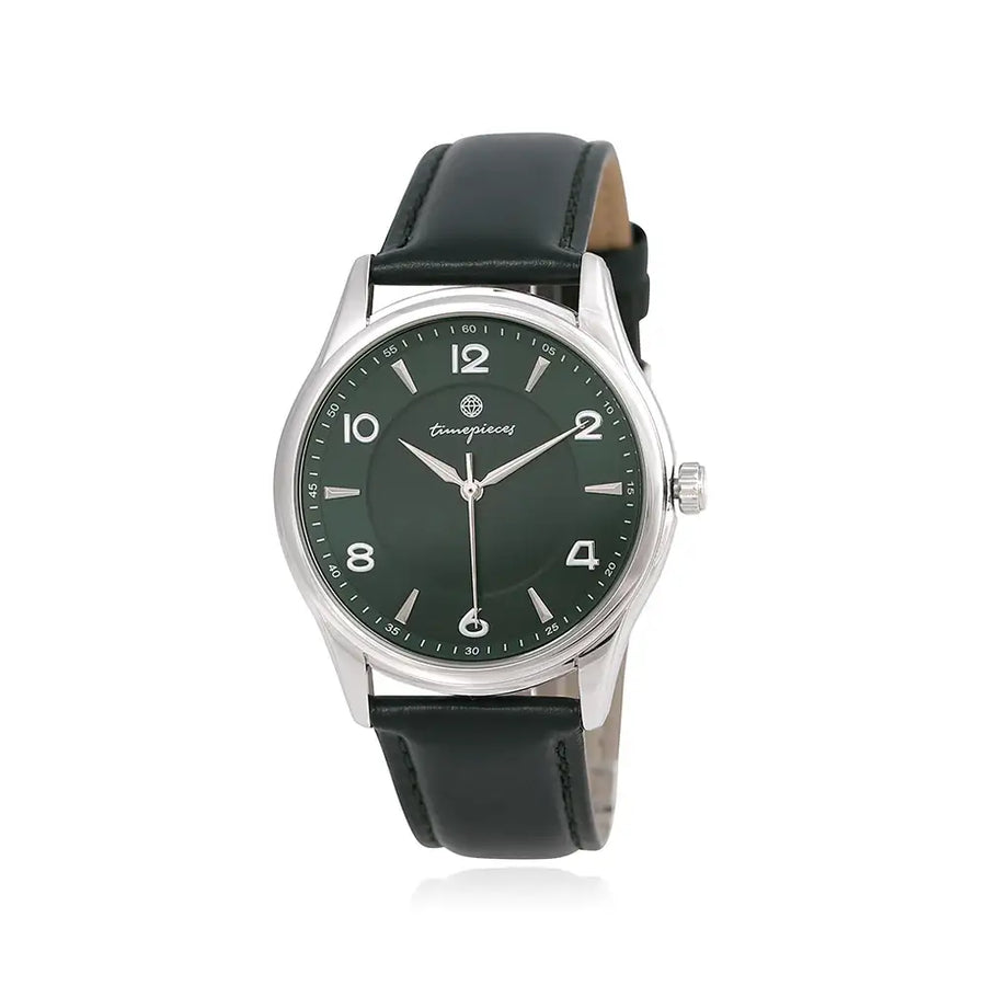 OST - Classic Deep Green Men's Couple Leather Watch - OST - Watch - Harumio