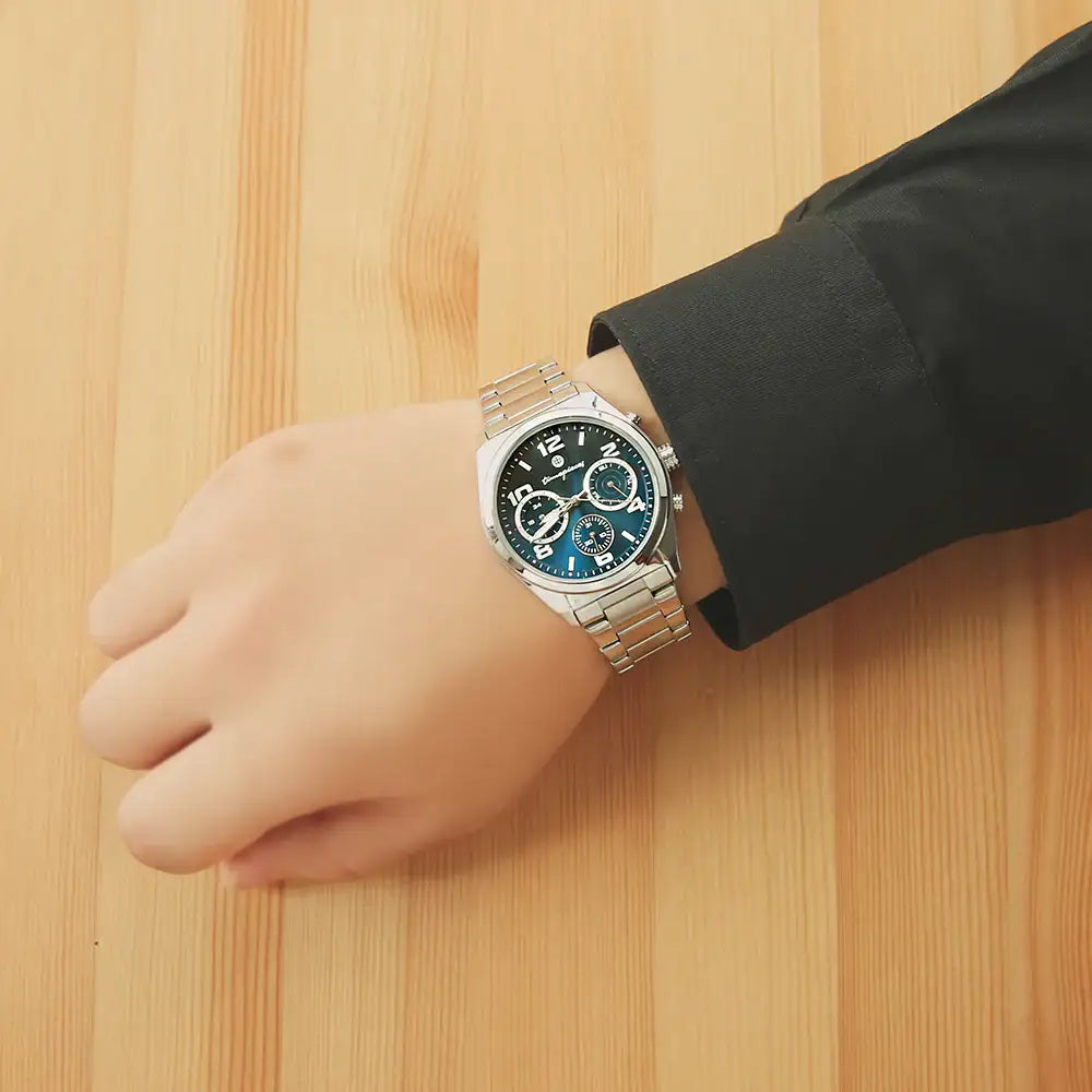 OST - Blue Multi-Function Men's Couple Metal Watch - OST - Watch - Harumio