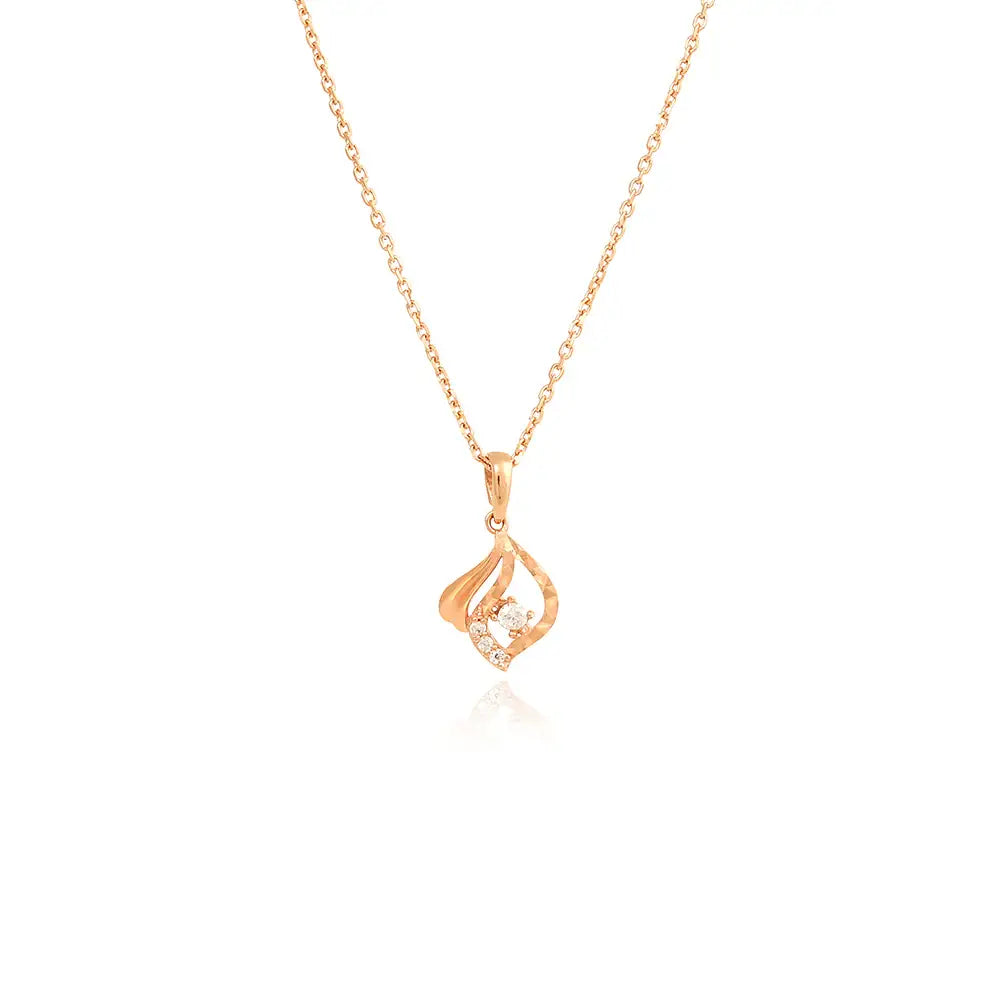 OST - Wave Shirring Lace Silver Necklace - OST - Jewelry - Harumio