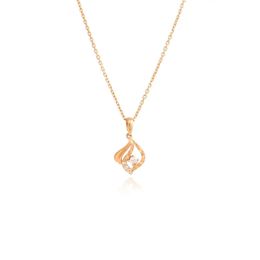 OST - Wave Shirring Lace Silver Necklace - OST - Jewelry - Harumio