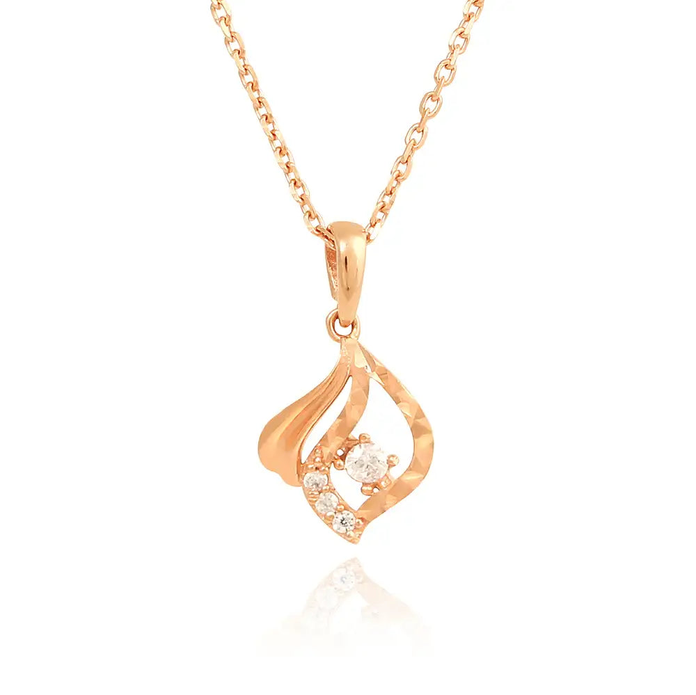 OST - Wave Shirring Lace Silver Necklace - OST - Jewelry - Harumio