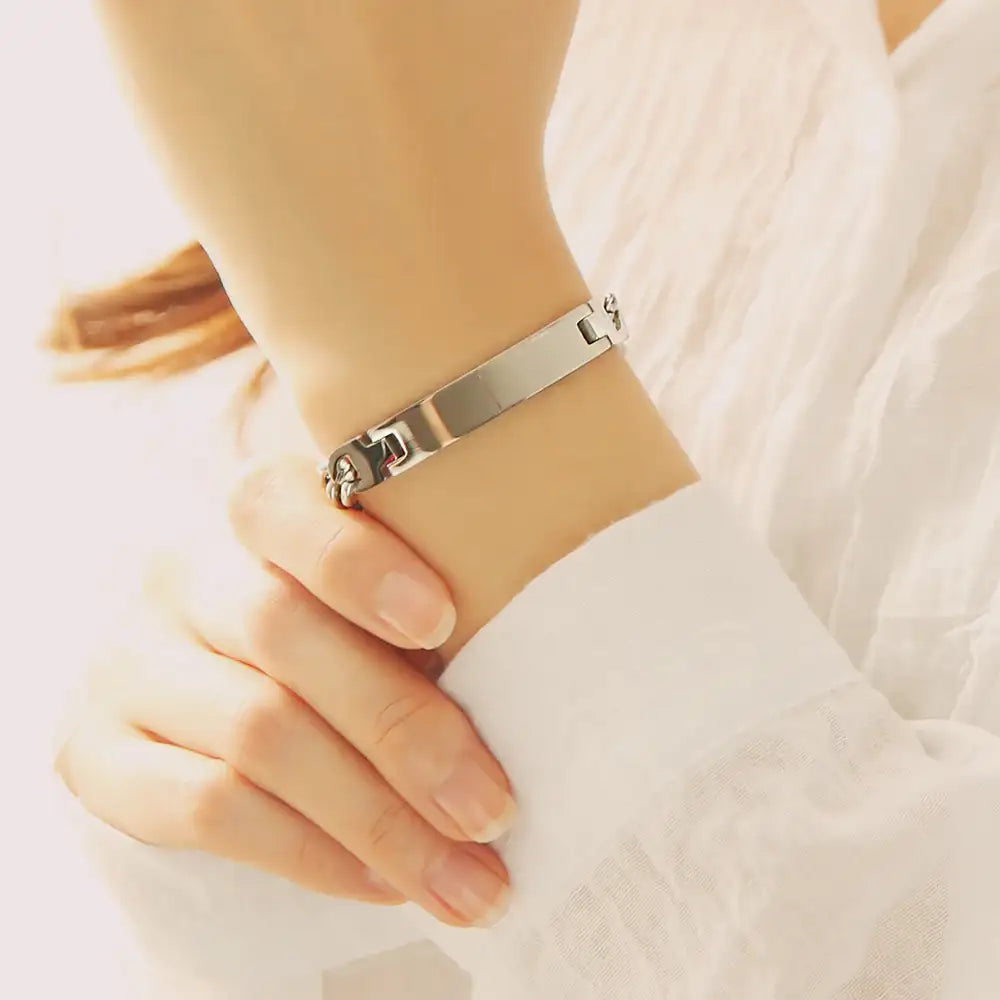 OST - Steel Bar Bold Chain Surgical Steel Bracelet - OST - Jewelry - Harumio