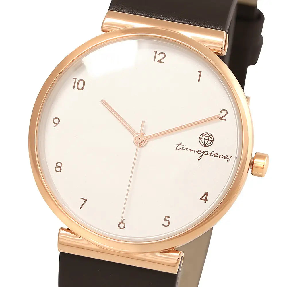 OST - Slim Dark Choco Couple Men's Leather Watch - OST - Watch - Harumio