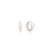 OST - Minimalistic Petit Cubic Ring Earrings - OST - Jewelry - Harumio