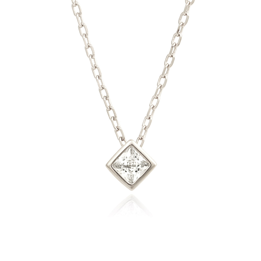 OST - Chic Square Cubic Necklace