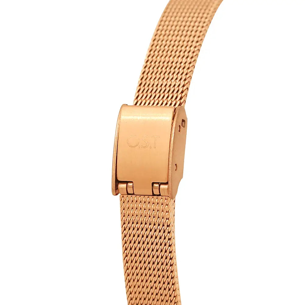 OST - Anemone of Hope Rose Gold Women's Mesh Watch - OST - Watch - Harumio