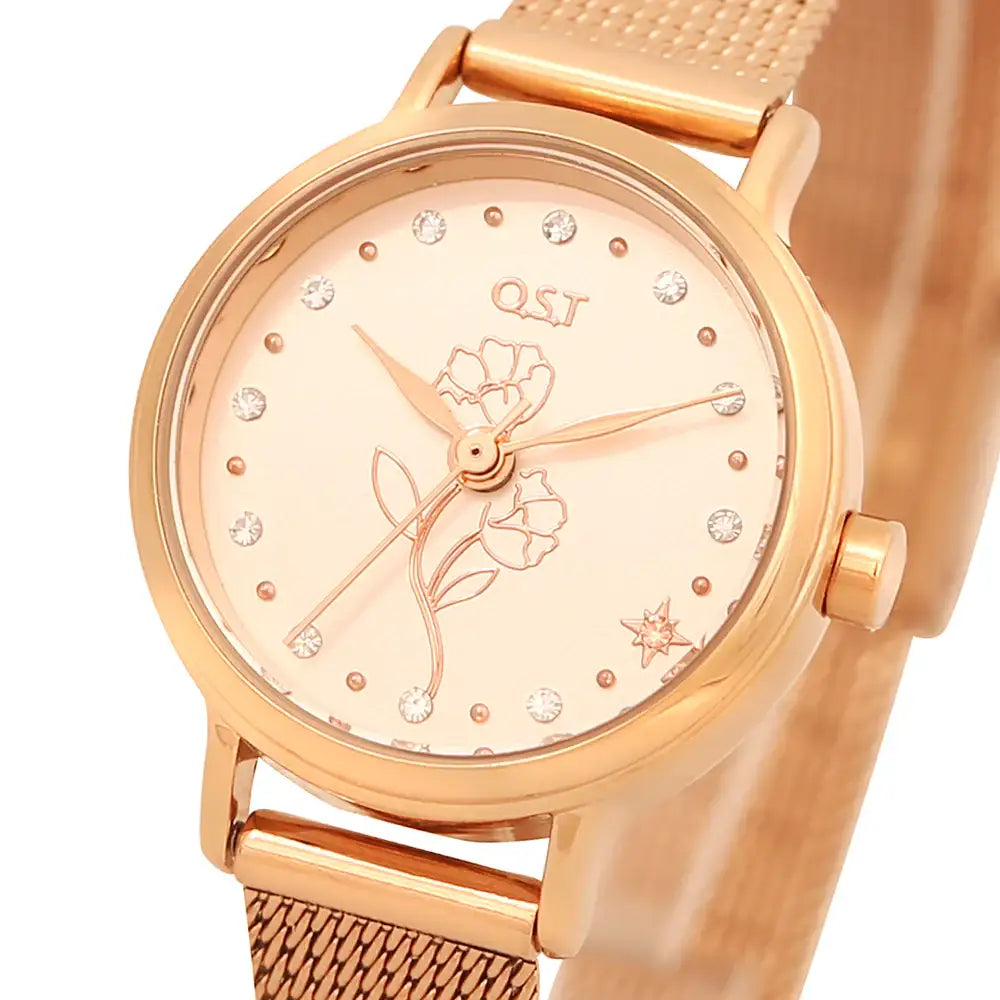 OST - Anemone of Hope Rose Gold Women's Mesh Watch - OST - Watch - Harumio