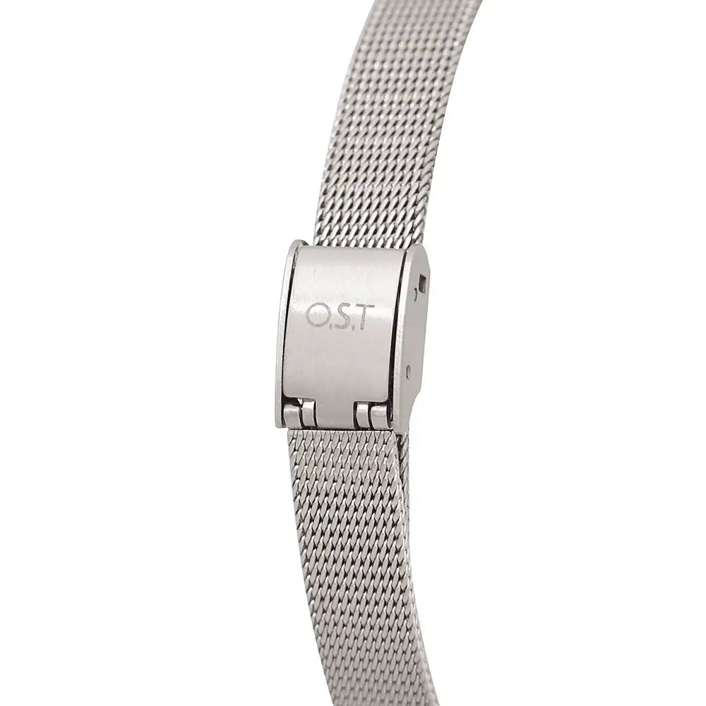 OST - Happy Lily of the Valley Silver Women's Mesh Watch - OST - Watch - Harumio