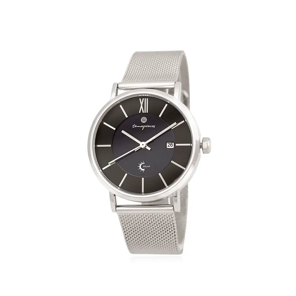 OST - Black Index Solar Women's Couple Mesh Watch - OST - Watch - Harumio