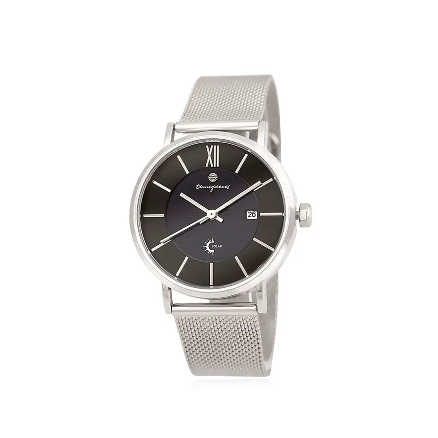 OST - Black Index Solar Women's Couple Mesh Watch - OST - Watch - Harumio