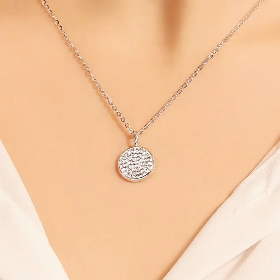 OST - Bling Cubic Silver Necklace - OST - Jewelry - Harumio