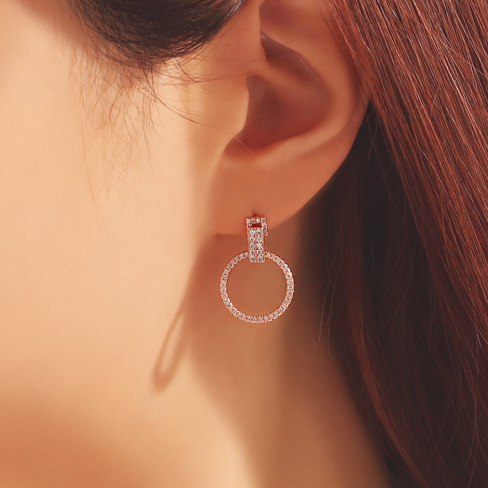 OST - Shining Round Earrings