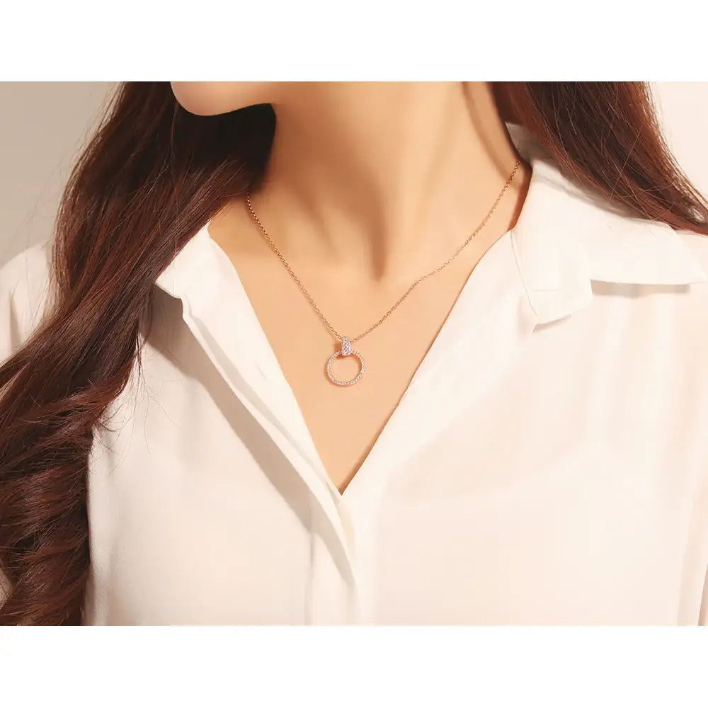 OST - Shining Round Necklace - OST - Jewelry - Harumio