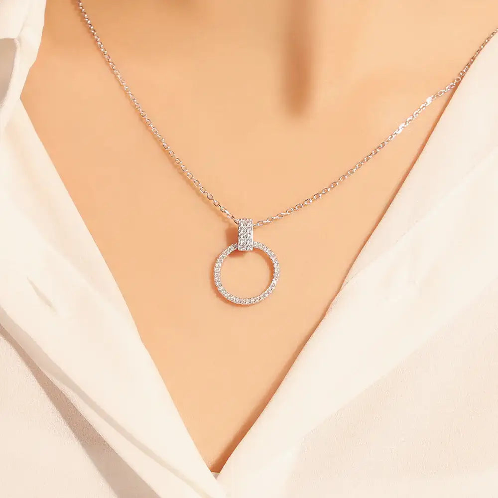 OST - Shining Round Necklace - OST - Jewelry - Harumio