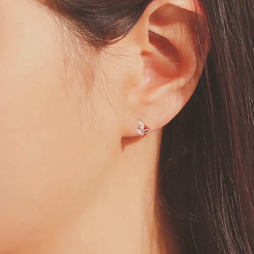 OST - Fresh Spring Leaf Earrings Set - OST - Jewelry - Harumio