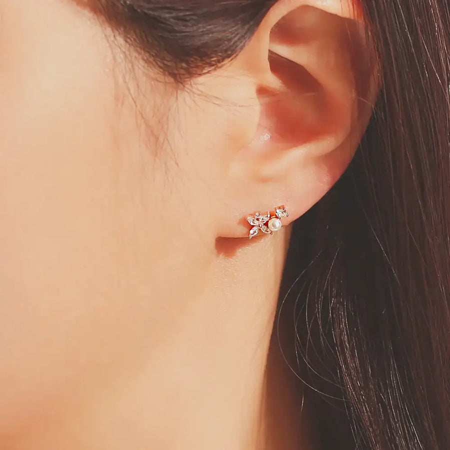 OST - Fresh Spring Leaf Earrings Set - OST - Jewelry - Harumio