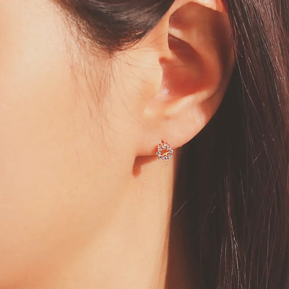 OST - Night Sky Stars and Moon Earrings Set - OST - Jewelry - Harumio