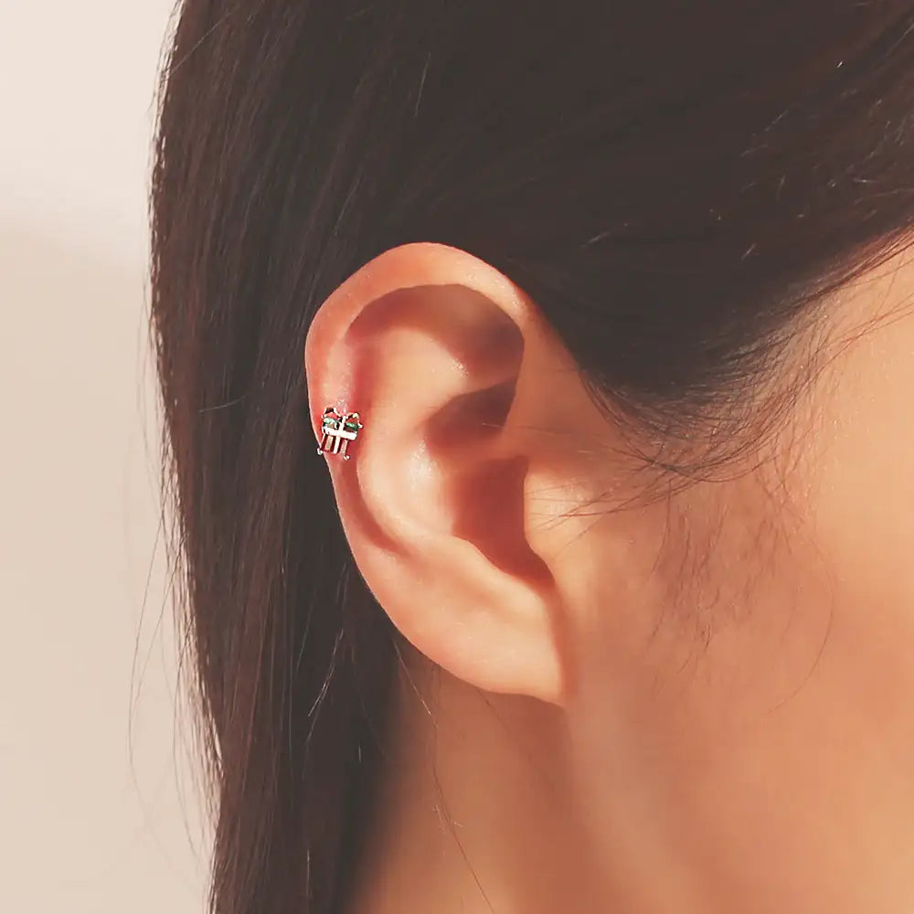 OST - Christmas Gift Ear Pierce Set - OST - Jewelry - Harumio