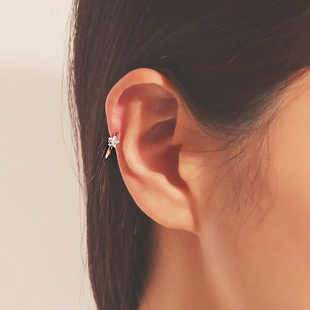 OST - Blue Twinkle Star Ear Piercing Set - OST - Jewelry - Harumio