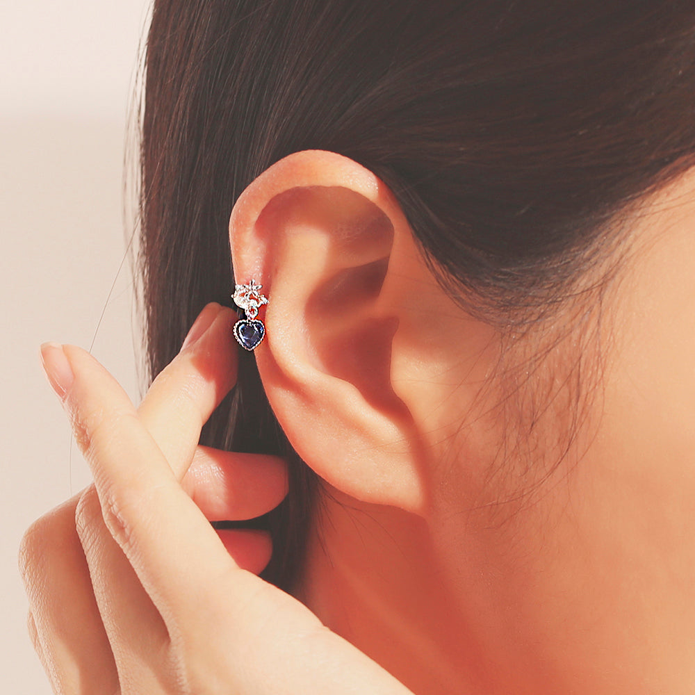 OST - Blue Heart Twinkle Ear Piercing