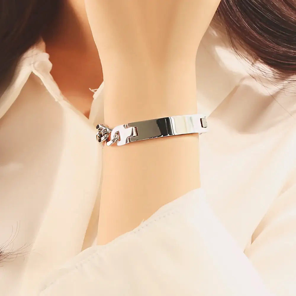 OST - Casual Bold Chain Steel Bracelet - OST - Jewelry - Harumio