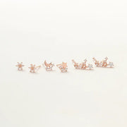 OST - Glowing Starry Sky Earrings Set - OST - Jewelry - Harumio