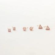 OST - Simple Shape Earrings Set - OST - Jewelry - Harumio