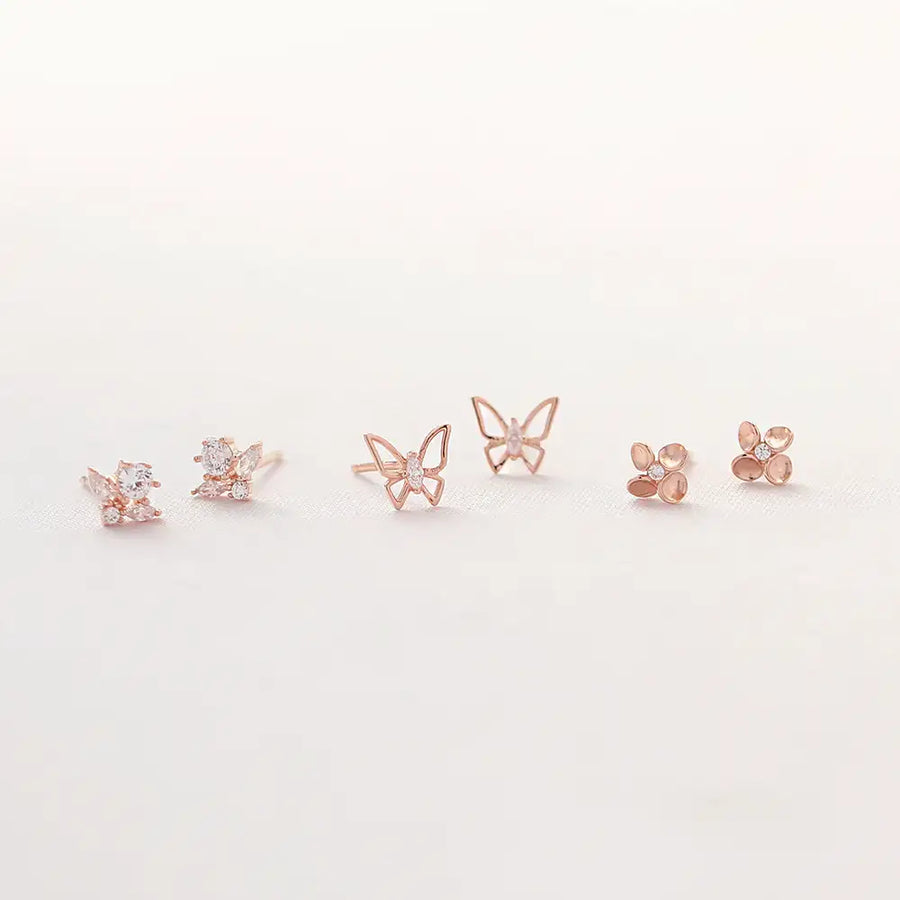 OST - Spring Scent Butterfly Earrings Set - OST - Jewelry - Harumio