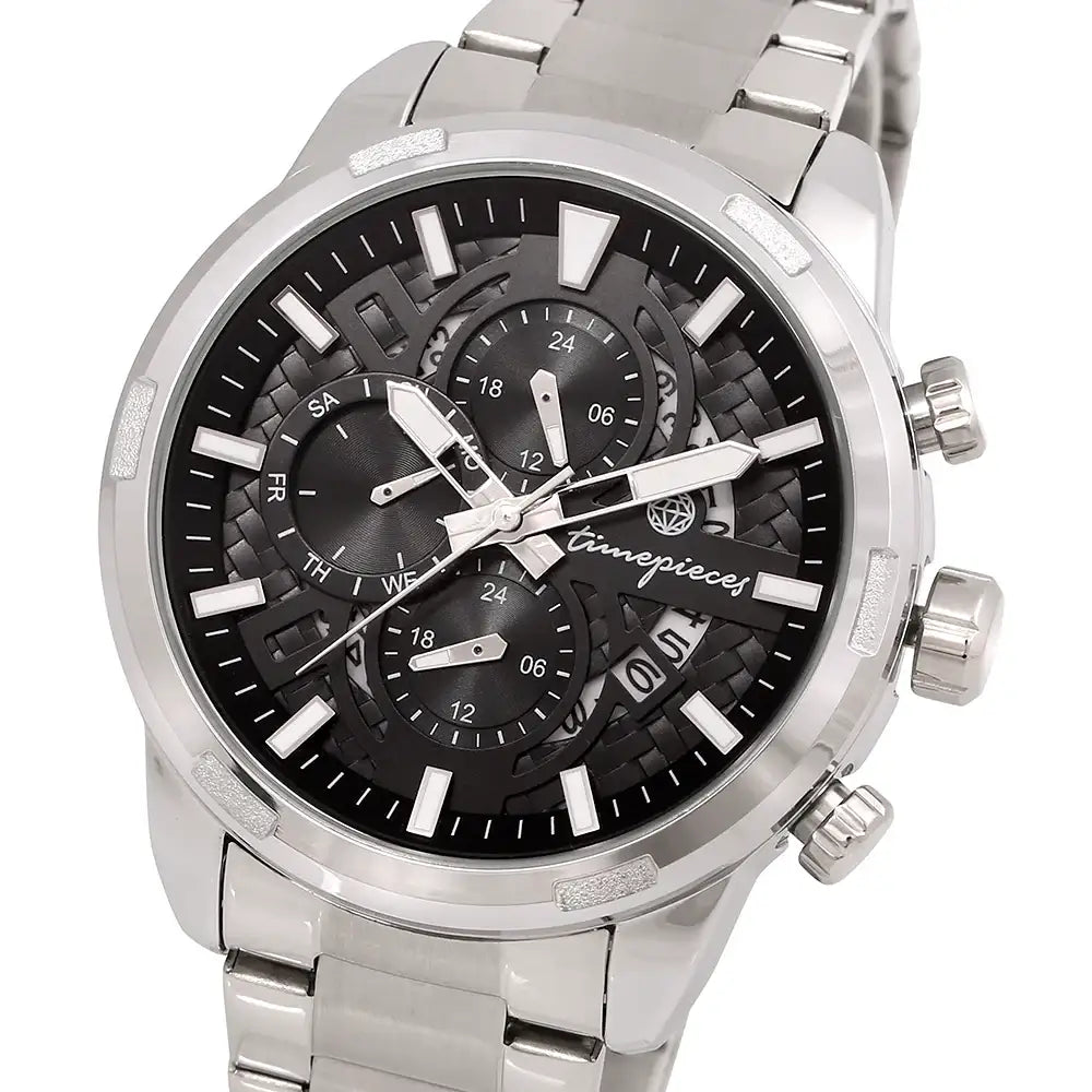 OST - Chic Navy Men's Multi-Function Metal Watch