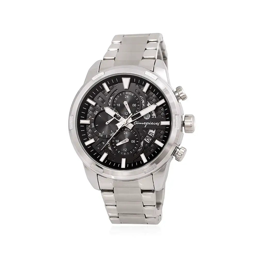 OST - Chic Navy Men's Multi-Function Metal Watch