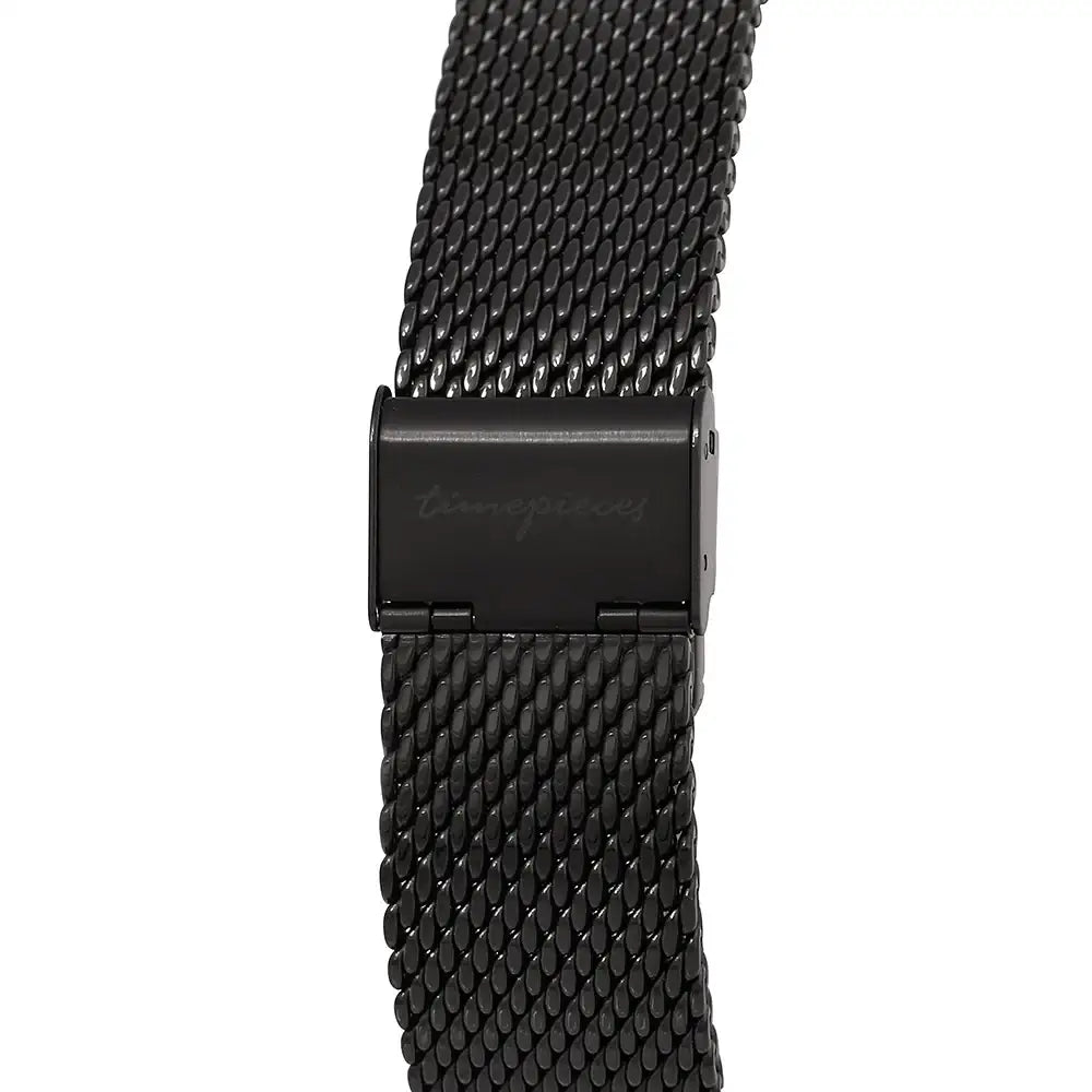 OST - Modern All-Black Multi-Function Mesh Watch - OST - Watch - Harumio