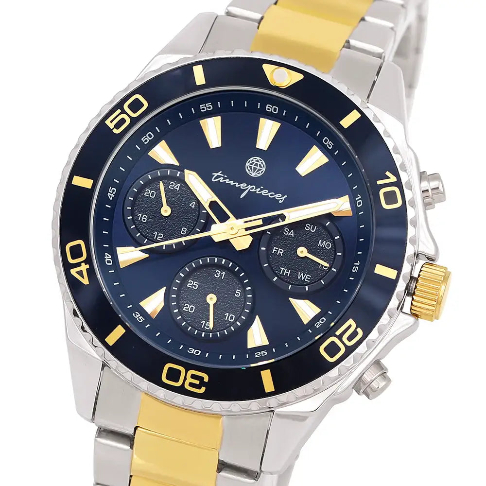 OST - Casual Yellow Point Men's Metal Watch