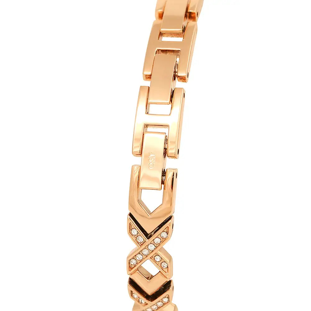 OST - Bling Cubic Women's Metal Watch