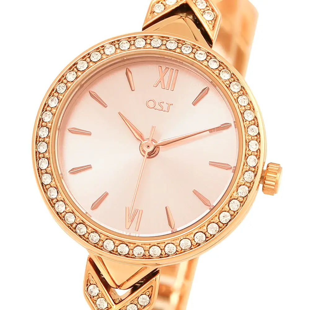 OST - Bling Cubic Women's Metal Watch