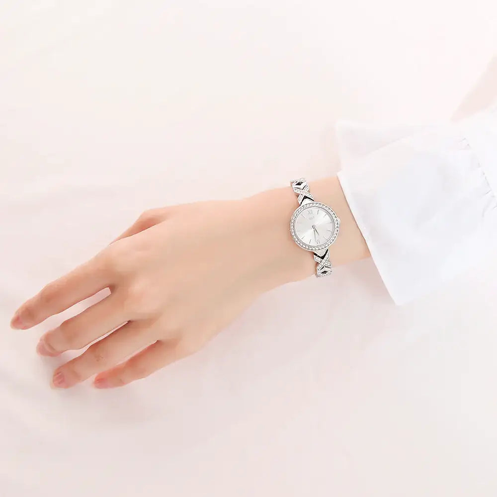 OST - Bling Cubic Women's Metal Watch