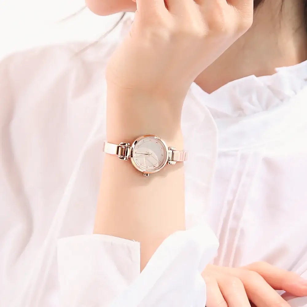 OST - Lovely Dot Rose Gold Women's Metal Watch - OST - Watch - Harumio