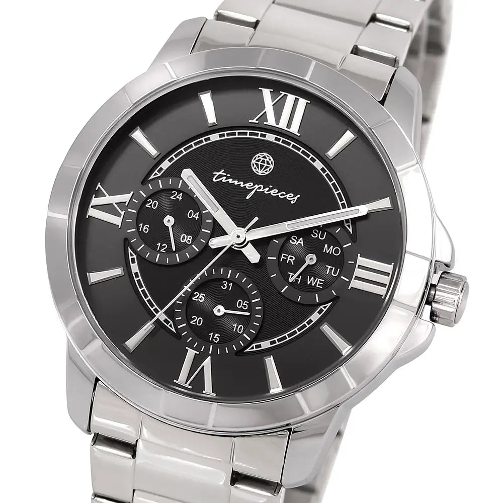 OST - Premium Timepieces Black Dial Men's Couple's Metal Watch - OST - Watch - Harumio