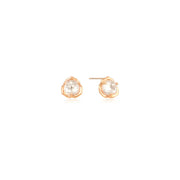 OST - Rose Flower Rose Gold Earrings - OST - Jewelry - Harumio