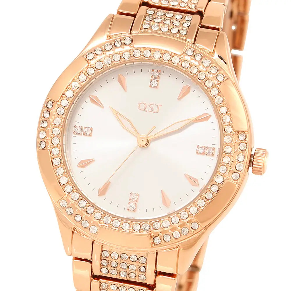 OST - Cubic Round Women's Metal Watch - OST - Watch - Harumio