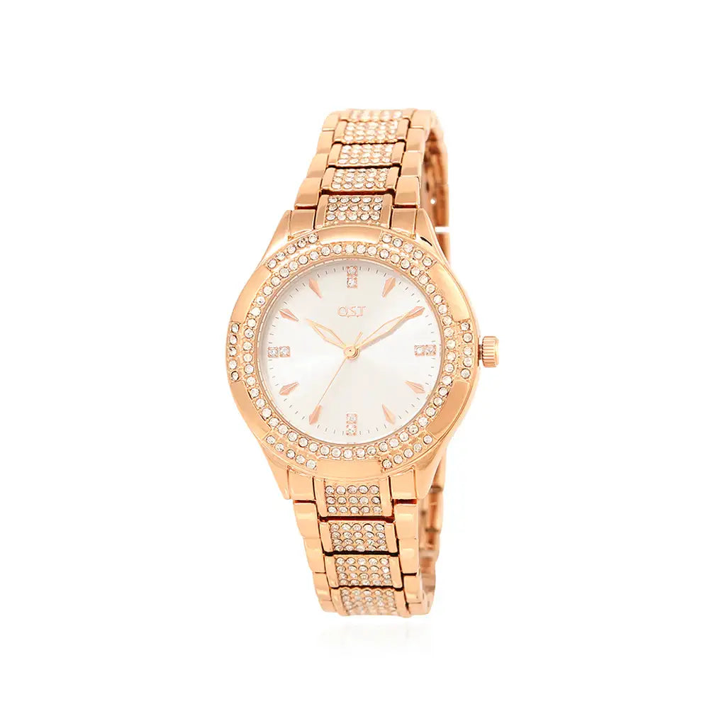 OST - Cubic Round Women's Metal Watch - OST - Watch - Harumio