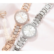 OST - Simple Cubic Round Women's Metal Watch - OST - Watch - Harumio