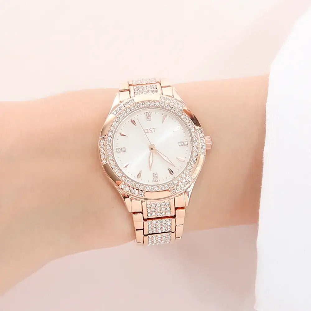 OST - Cubic Round Women's Metal Watch - OST - Watch - Harumio