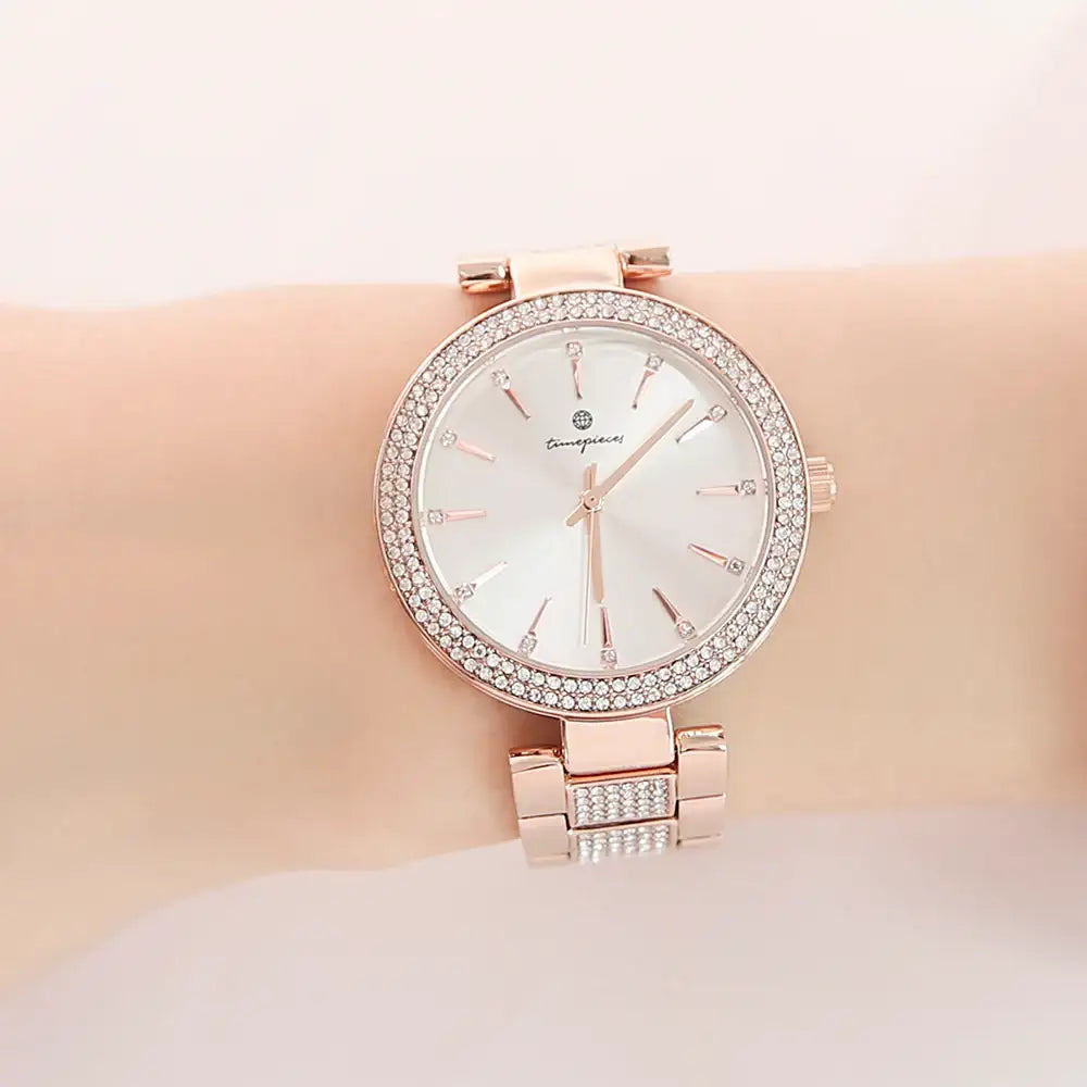 OST - Simple Cubic Round Women's Metal Watch - OST - Watch - Harumio