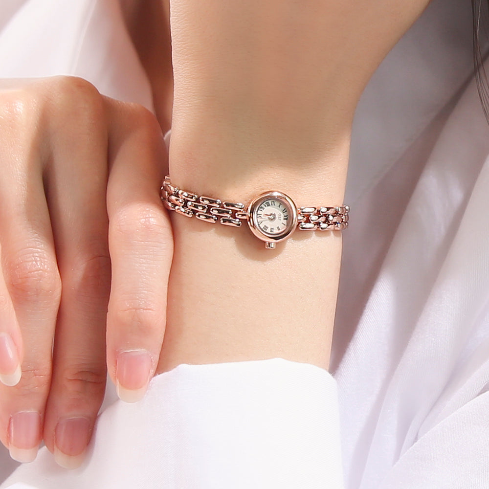 OST - Mini Case Bracelet Women's Metal Watch